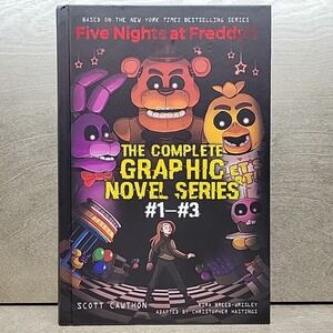 Five Nights at Freddy's Complete Graphic Novel Series 1-3 Color Comic Pages FNAF